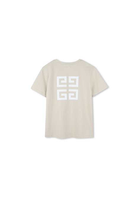 T-Shirt GIVENCHY 4G Beige GIVENCHY KIDS | H30718184